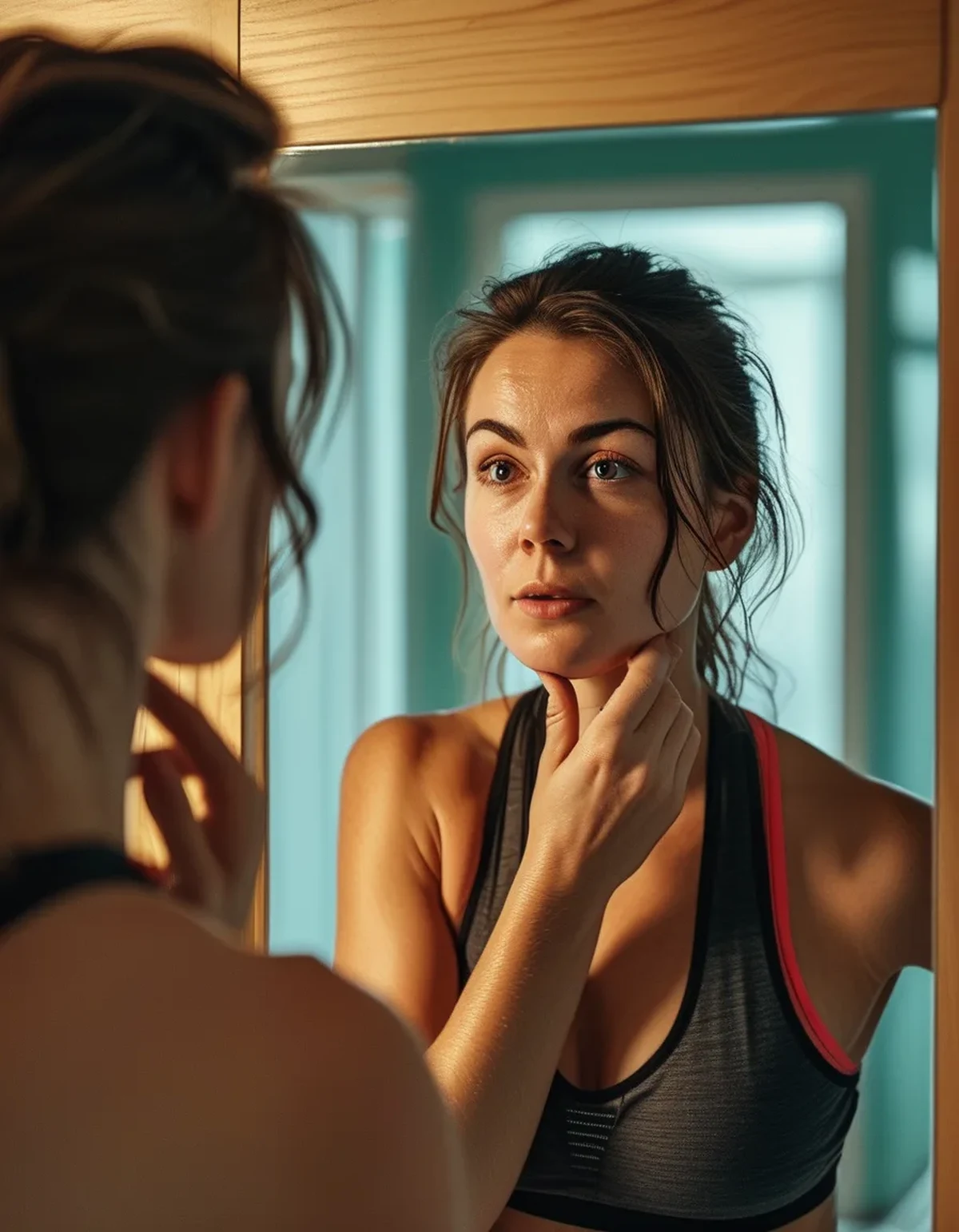 Why You Break Out on Your Chin and Jaw Specifically After Workouts